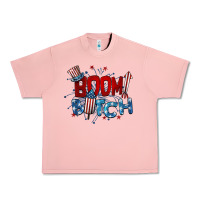Salmon boom bitch 4th of july Urban Heavy Tee - BarkalooDesign
