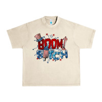 Sandshell boom bitch 4th of july Urban Heavy Tee - BarkalooDesign