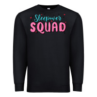 Black sleepover squad Premium Sweatshirt - MaliasSmallBusiness