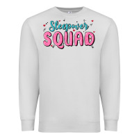 Dove Grey sleepover squad Premium Sweatshirt - MaliasSmallBusiness