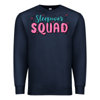 Navy sleepover squad Premium Sweatshirt - MaliasSmallBusiness