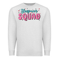 Oatmeal Heather sleepover squad Premium Sweatshirt - MaliasSmallBusiness
