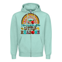 Seafoam i love my job for all the little reasons Zipper Hoodie - AdoDesignShop