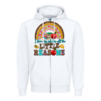 White i love my job for all the little reasons Zipper Hoodie - AdoDesignShop
