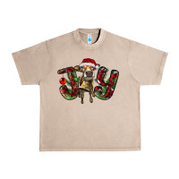 French Oak christmas joy with heifer Urban Heavy Tee - RanaPortraitStore