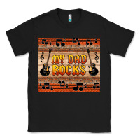 Black my dad rocks Classic Tee - HRA Design Shop