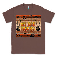 Chestnut my dad rocks Classic Tee - HRA Design Shop
