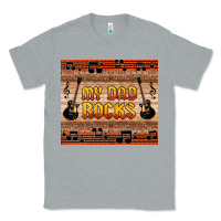 Heather Grey my dad rocks Classic Tee - HRA Design Shop