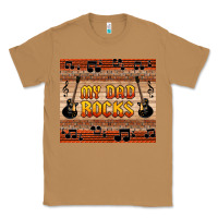 Toasted Coconut my dad rocks Classic Tee - HRA Design Shop
