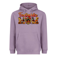 Lavender American Firefighter Mom Heavyweight Hoodie - LillyAllenDesigns