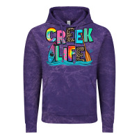 Cloud Purple creek life kayaking Vintage Hoodie - Zillion Design Studio