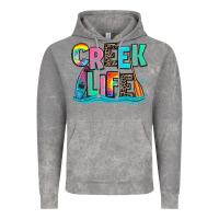 Cloud Rock creek life kayaking Vintage Hoodie - Zillion Design Studio