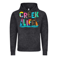 Vintage Black creek life kayaking Vintage Hoodie - Zillion Design Studio