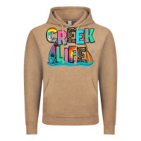 Vintage Coffee creek life kayaking Vintage Hoodie - Zillion Design Studio