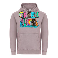 Vintage Zinc creek life kayaking Vintage Hoodie - Zillion Design Studio