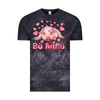Cloud Black be mine baby pig Vintage Tee - RanaPortraitStore