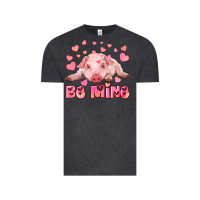 Vintage Black be mine baby pig Vintage Tee - RanaPortraitStore