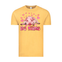 Vintage Mustard be mine baby pig Vintage Tee - RanaPortraitStore