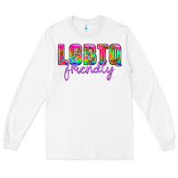 White lgbtq friendly Long Sleeve Tee - HRA Design Shop