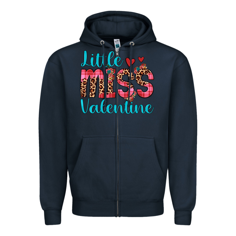 Little Miss Valentine Zipper Hoodie by JahusDesignShop | Teevron
