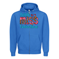 True Royal little miss valentine Zipper Hoodie - JahusDesignShop