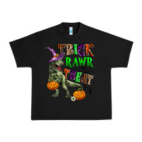 Black trick rawr treat Urban Heavy Tee - Zillion Design Studio