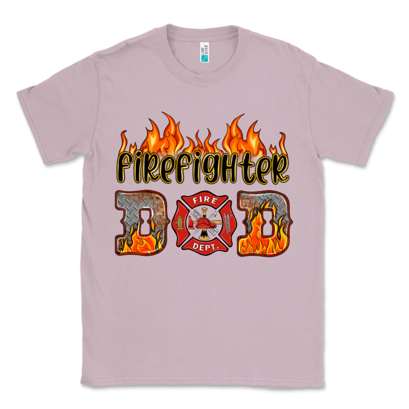 Firefighter Dad Classic Tee by HRA Design Shop | Teevron