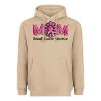 Mushroom breast cancer warrior mom Heavyweight Hoodie - Jasminsmagicworld
