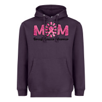 Plum breast cancer warrior mom Heavyweight Hoodie - Jasminsmagicworld