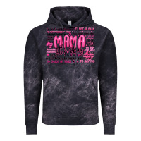 Cloud Black mama its okay typography Vintage Hoodie - JahusDesignShop
