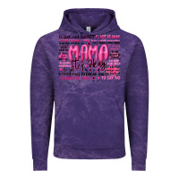 Cloud Purple mama its okay typography Vintage Hoodie - JahusDesignShop