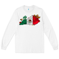 White mexica kentucky Long Sleeve Tee - CowhideDigitalArt