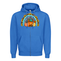 True Royal Fall rainbow Zipper Hoodie - Artiststas