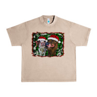French Oak christmas heifers Urban Heavy Tee - RanaPortraitStore