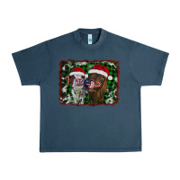 Midnight Navy christmas heifers Urban Heavy Tee - RanaPortraitStore