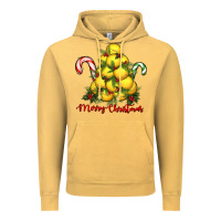 Vintage Mustard merry christmas lacrosse Vintage Hoodie - RanaPortraitStore