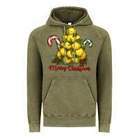 Vintage Olive merry christmas lacrosse Vintage Hoodie - RanaPortraitStore