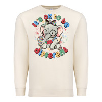 Sandshell it's ok to be different Premium Sweatshirt - MaliasSmallBusiness