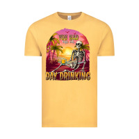 Vintage Mustard you had me at day drinking Vintage Tee - texasbilliewilder