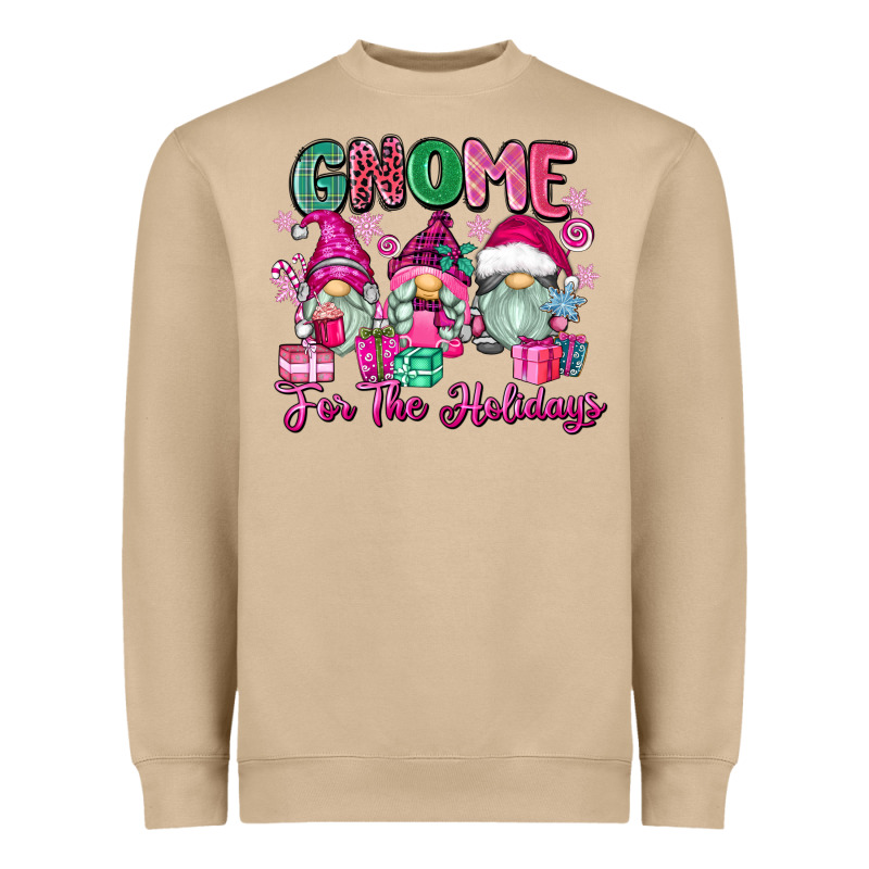 Gnome For The Holidays Heavyweight Sweatshirt by Zillion Design Studio | Teevron
