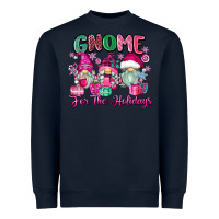 Navy gnome for the holidays Heavyweight Sweatshirt - Zillion Design Studio