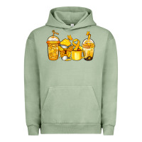 Pigment Oil Green childhood cancer coffee Urban Hoodie - Jasminsmagicworld