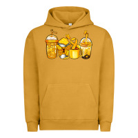 Pigment Peanut Butter childhood cancer coffee Urban Hoodie - Jasminsmagicworld