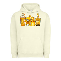 Pigment Pistachio childhood cancer coffee Urban Hoodie - Jasminsmagicworld