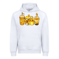 White childhood cancer coffee Urban Hoodie - Jasminsmagicworld