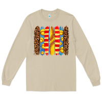 Mushroom softball  brushstrokes Long Sleeve Tee - AdoDesignShop