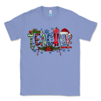 Colony Blue teacher christmas Classic Tee - RacoonDesign
