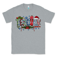 Heather Grey teacher christmas Classic Tee - RacoonDesign