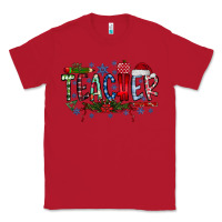 Red teacher christmas Classic Tee - RacoonDesign