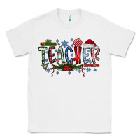 White teacher christmas Classic Tee - RacoonDesign